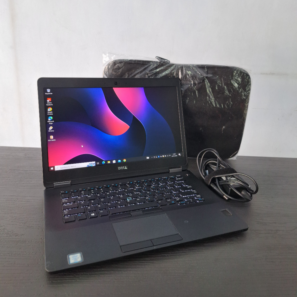Dell Latitude E7470 Core i7 RAM 8GB SSD 256GB 14 inch FHD Laptop Second Bekas Murah
