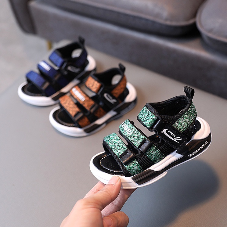 Diskon  Sandal Gunung Anak Cowok import Sandal Anak Laki import sepatu anak laki laki import