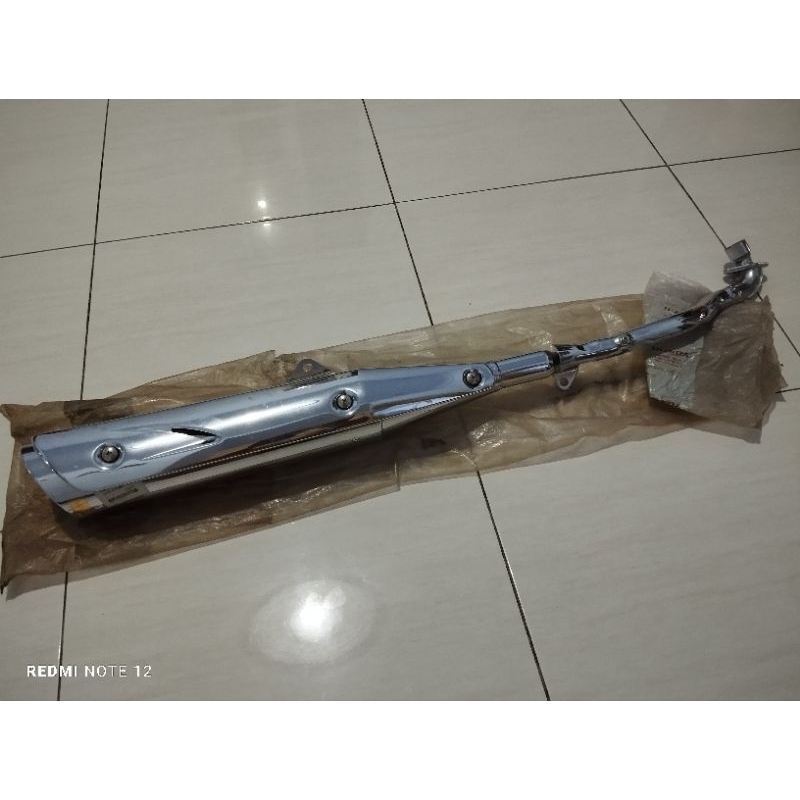 Knalpot honda karisma kharisma D X supra x 125 old original baru AHM