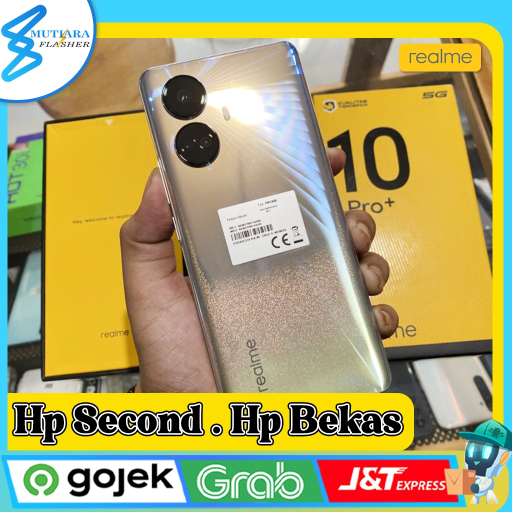 Realme 10 Pro Plus 5G Ram 8/128GB | Ram 12/256GB Second Original