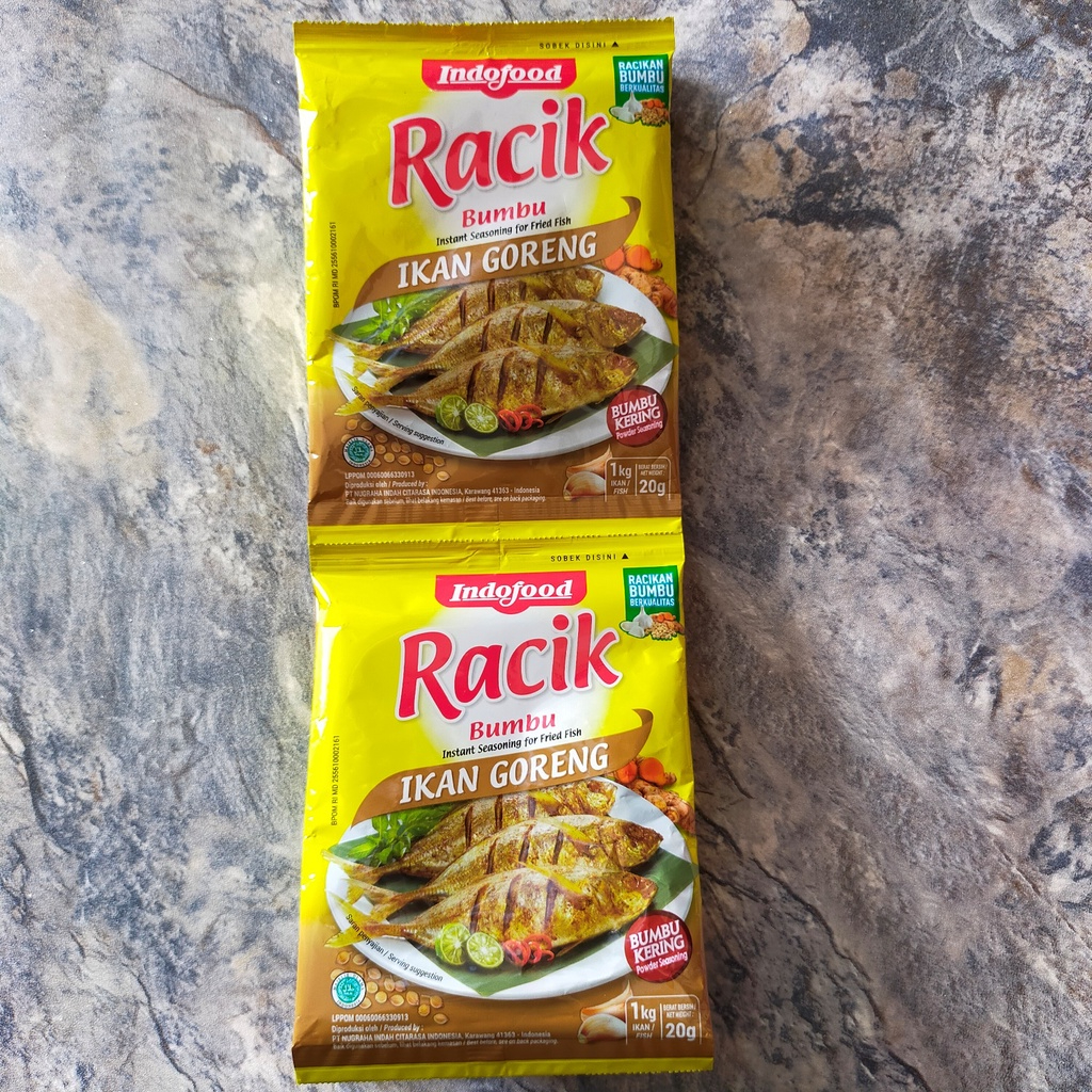 

Indofood RACIK IKAN GORENG isi 10 Sachet Bumbu Instan