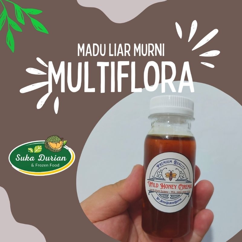 

Madu Mentah Murni Multiflora 100 gr