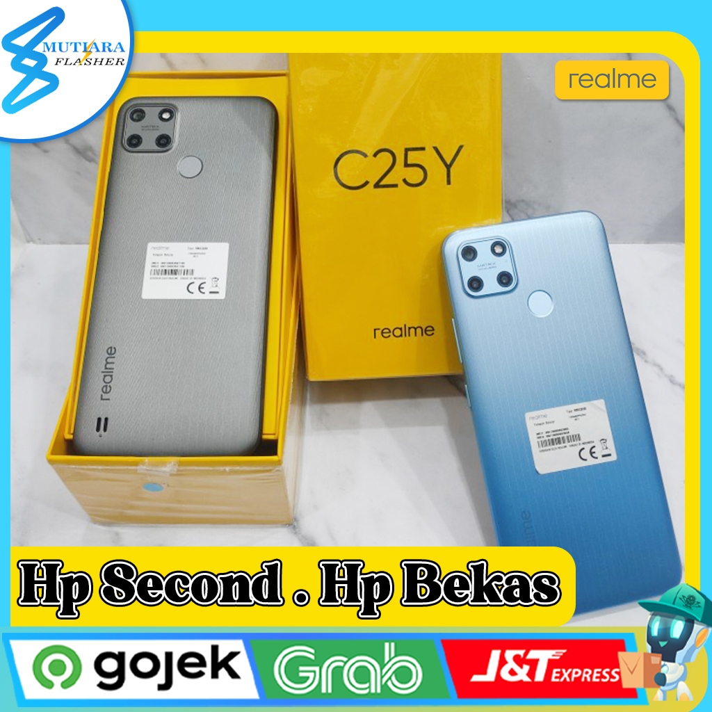 Realme C25Y | C25S Ram 4/64GB | Ram 4/128GB Second Original