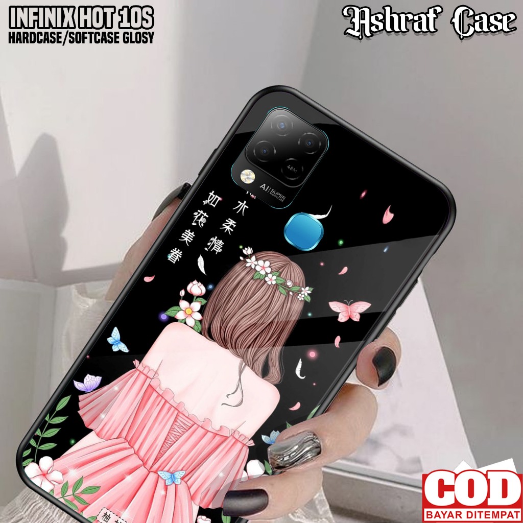 Case Hp Infinix Hot 10S - Casing Infinix Hot 10S ( Gwan ) Silikon Hp Infinix Hot 10S - Kesing Hp Inf