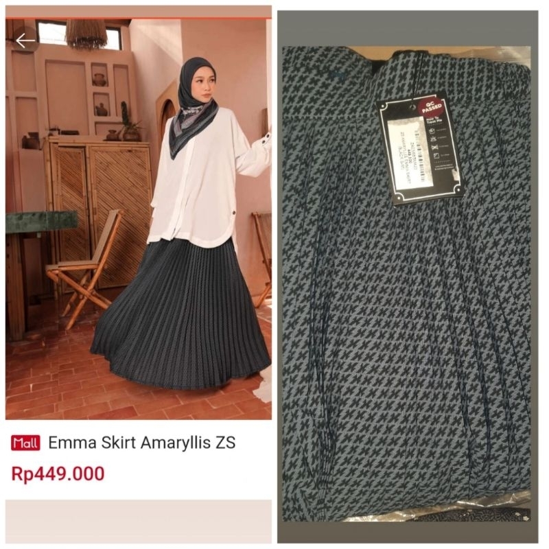 NWT EMMA skirt zaskia sungkar no preloved wk vivi zubedi rm kamiidea
