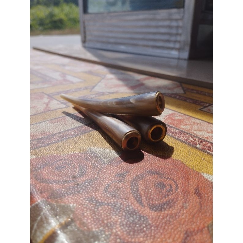 once pipa rokok tanduk sapi bule keren