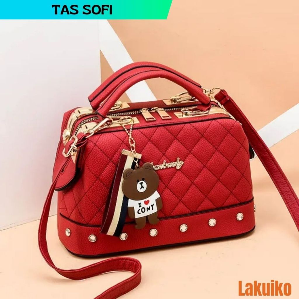 TAS SELEMPANG SOFI KOREAN STYLE - Tas Sofi / TAS SOFI KOREAN STYLE / TAS SELEMPANG KOREAN STYLE
