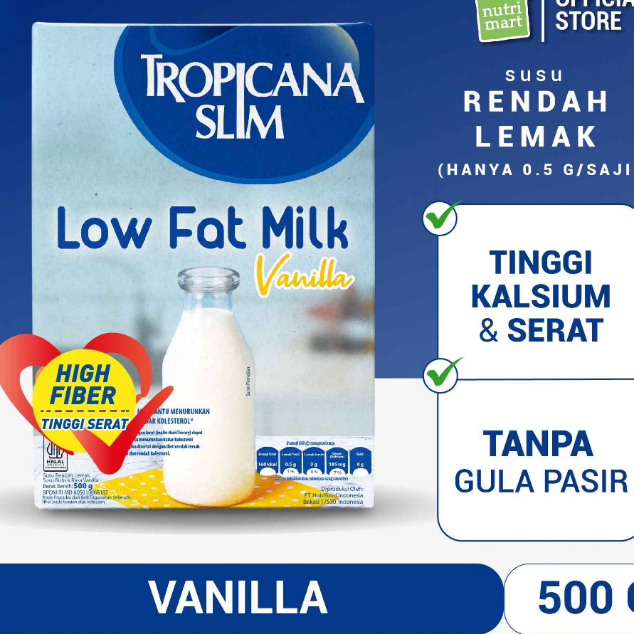 

Terbaru 33 Tropicana Slim Susu Low Fat Vanilla 5gr Susu Bantu Diet Turunkan Kolesterol