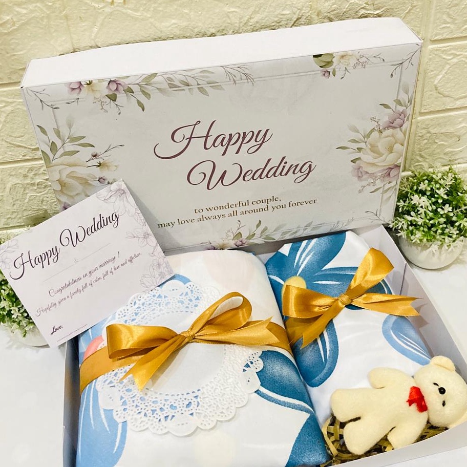 

C6369 Hampers Sprei Hampers Wedding Kado Pernikahan Hampers Pernikahan Kado Seserahan Kado Hantaran