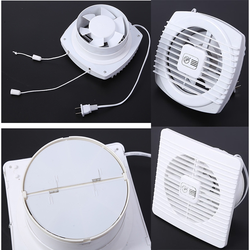 exhaust fan kipas ventilasi kamar mandi dapur penghilang bau knalpot volume udara besar 12W - 20W He