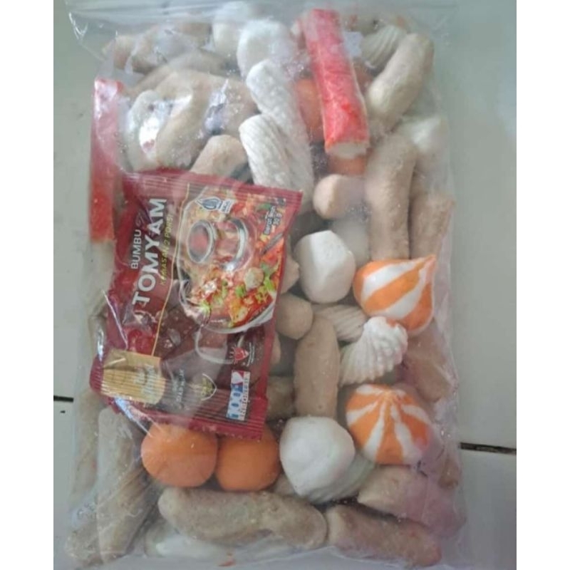 

Suki + bumbu tomyum (+/-) 1 kg HANYA KURIR INSTAN