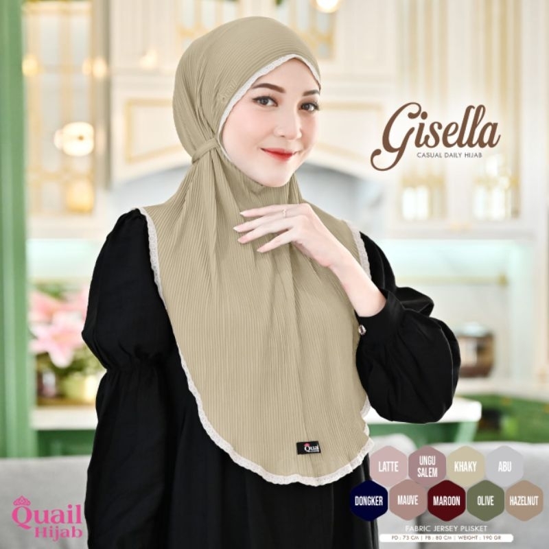 Gisella hijab instan by Quail hijab
