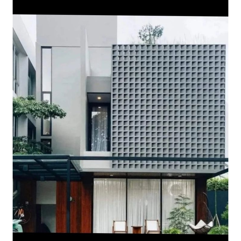 Roster beton minimalis /Elegant/sekat rumah / pagar rumah