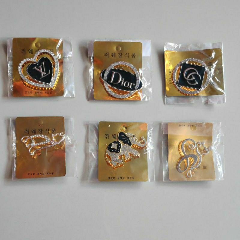 Bros BESAR 1 PCS Pin Gold Silver Asesoris Muslimah hijab Acecoris khimar Asessoris jilbab Flower War
