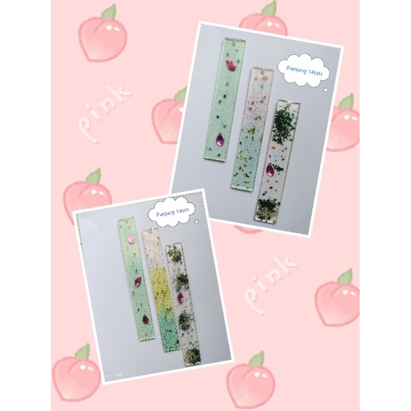 

Bookmark Pembatas Buku Polos/Bookmark Resin/Pembatas buku resin/Souvenir pernikahan/Souvenir natal dll