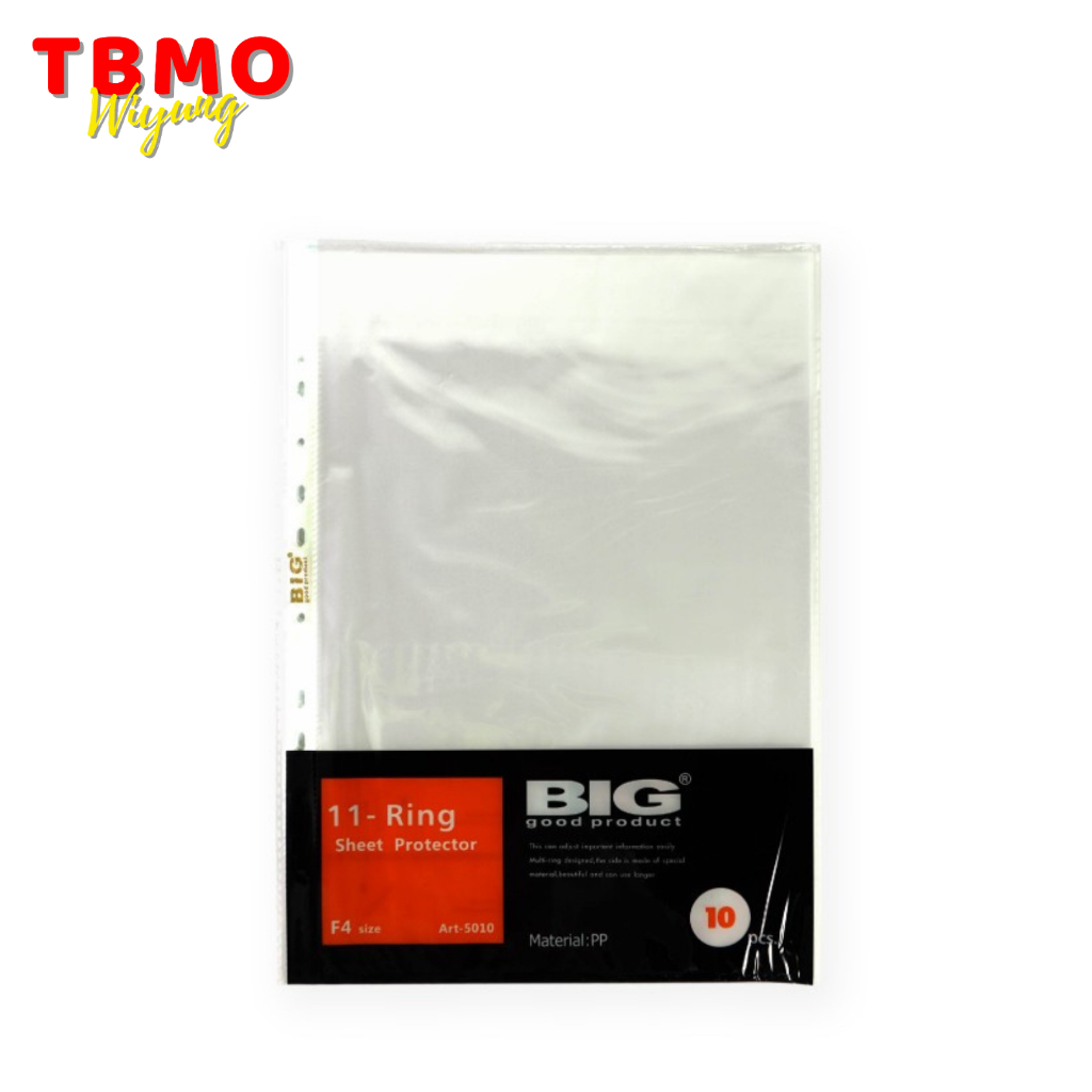 

TBMO Sheet Protector F4 Big / Pp Pocket / Pp F4 / Plastik Dokumen