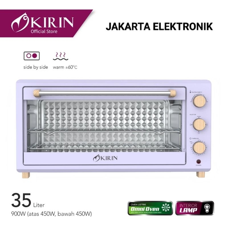 KIRIN BEAUTY OVEN LISTRIK 35L KBO350WB