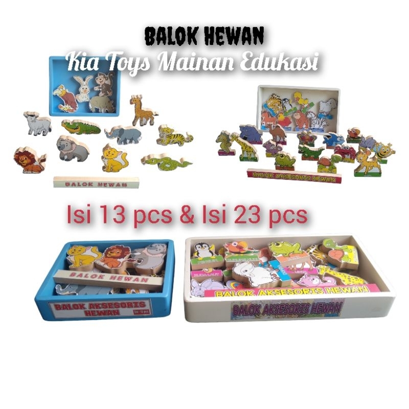 Ape TK Paud Balok Aksesoris Hewan