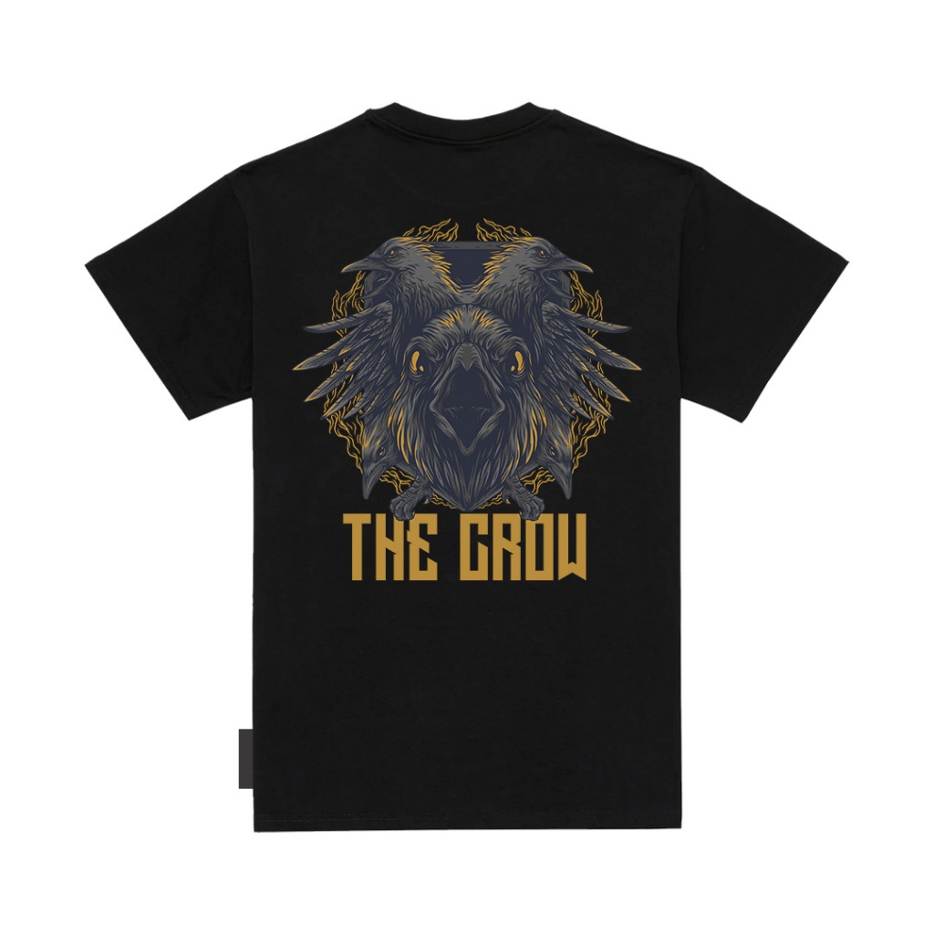 Needleside Tshirt - The Crow Black