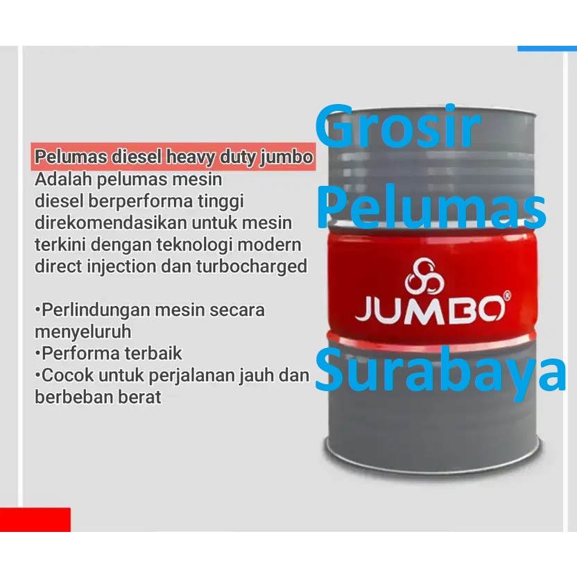 DRUM Oli mesin Diesel sae 40 JUMBO SDX 40 Diesel Engine OIL med S40