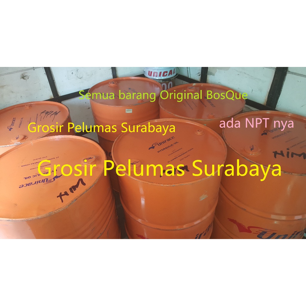 UNIRACE Hydraulic iso vg 68 oli hydrolis hidrolis hidrolik sae 10 DRUM Hydro murah