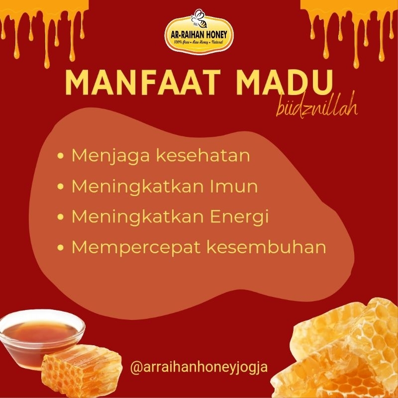 

Ceiba Honey | Madu Nektar Randu | Madu Asli | Ar-Raihan Honey | Madu Randu Original 150 gr