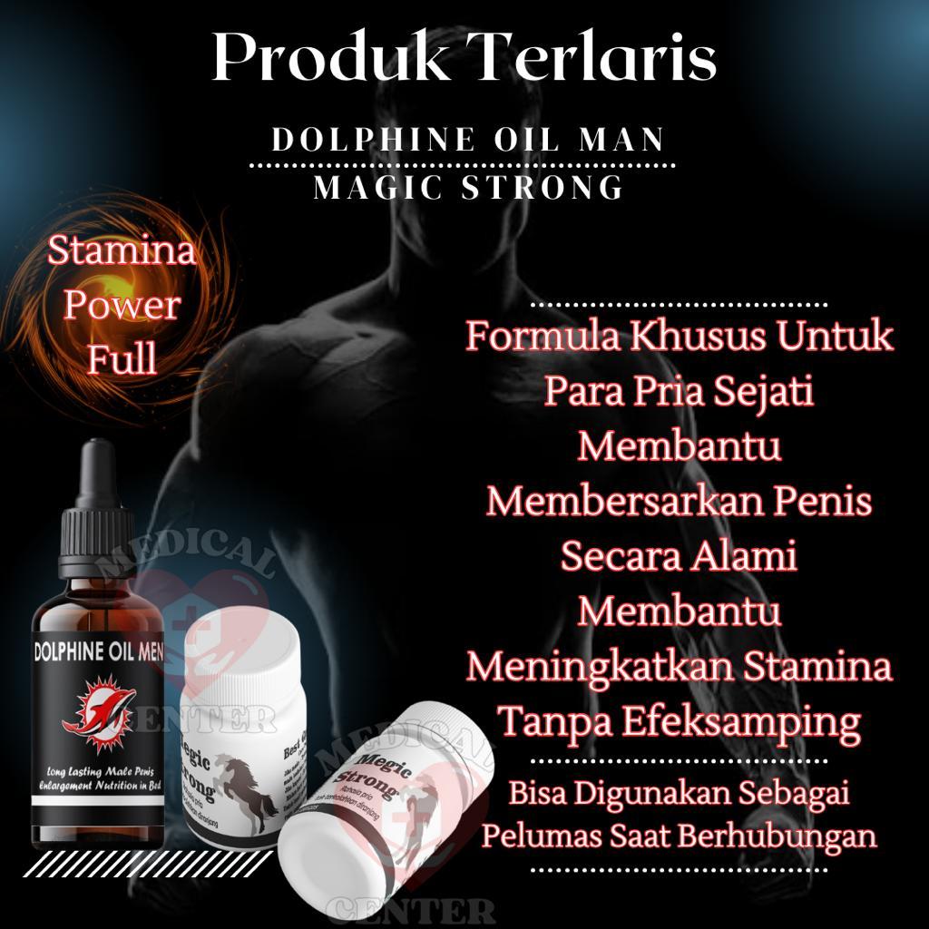 DOLPHINE OIL MAN  / Pembesar Penis Oles Cepat Dan Permanen  / Obat Kuat Pria Tahan Lama / Pelumas Sa