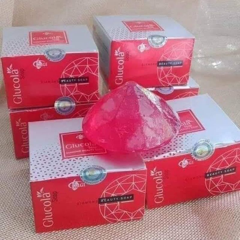Glucola Soap Red / Diamond Soap / Sabun Muka Glucola