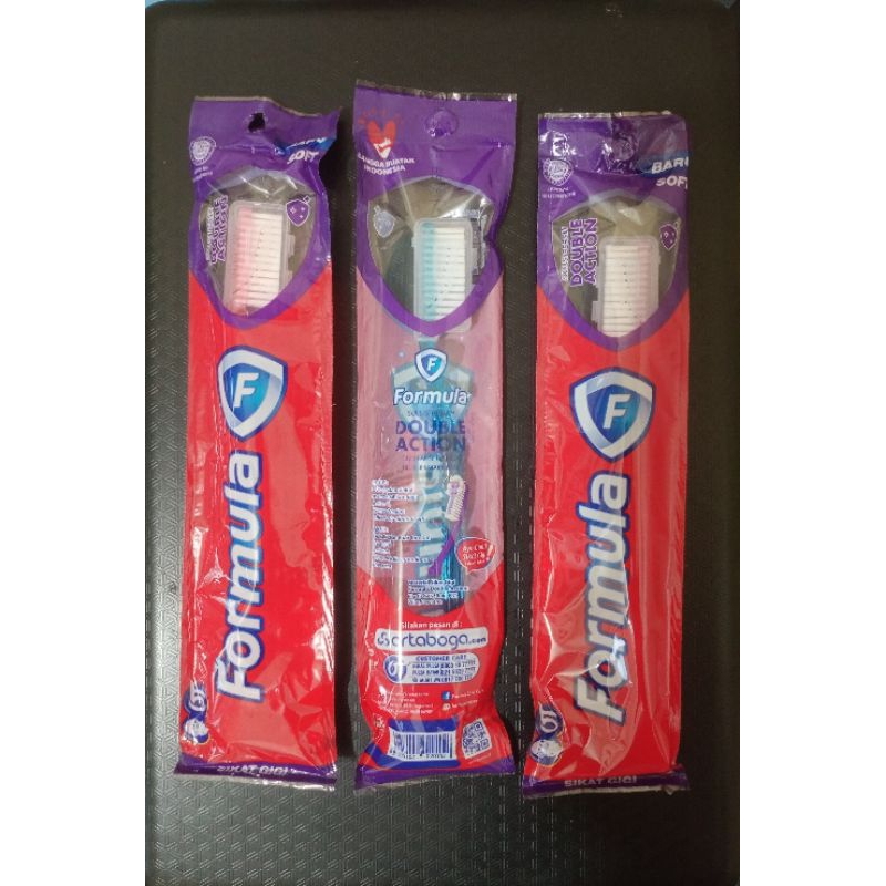 Sikat Gigi Formula Double Action