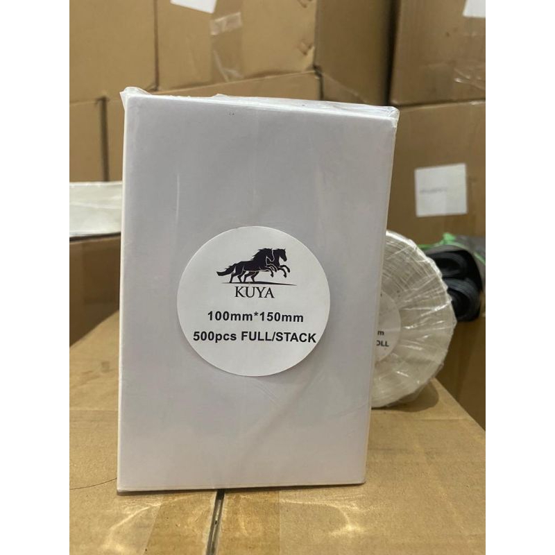 

HJK Kertas Thermal 100 x 150 mm Resi Olshop Isi 500 Lembar