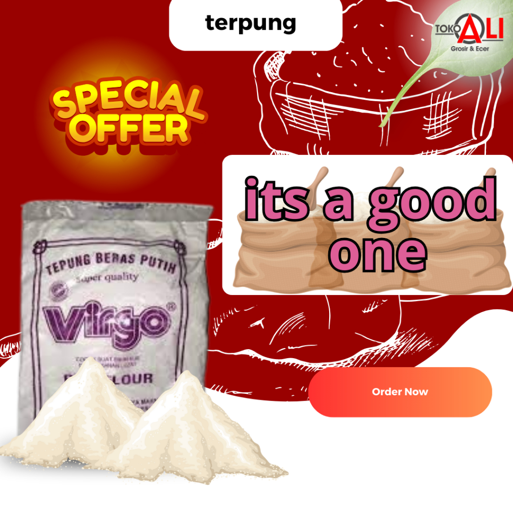 

Tepung Virgo Beras Putih 20g