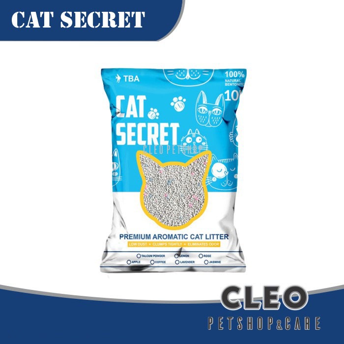 Pasir Gumpal Wangi Cat Secret 5 Liter