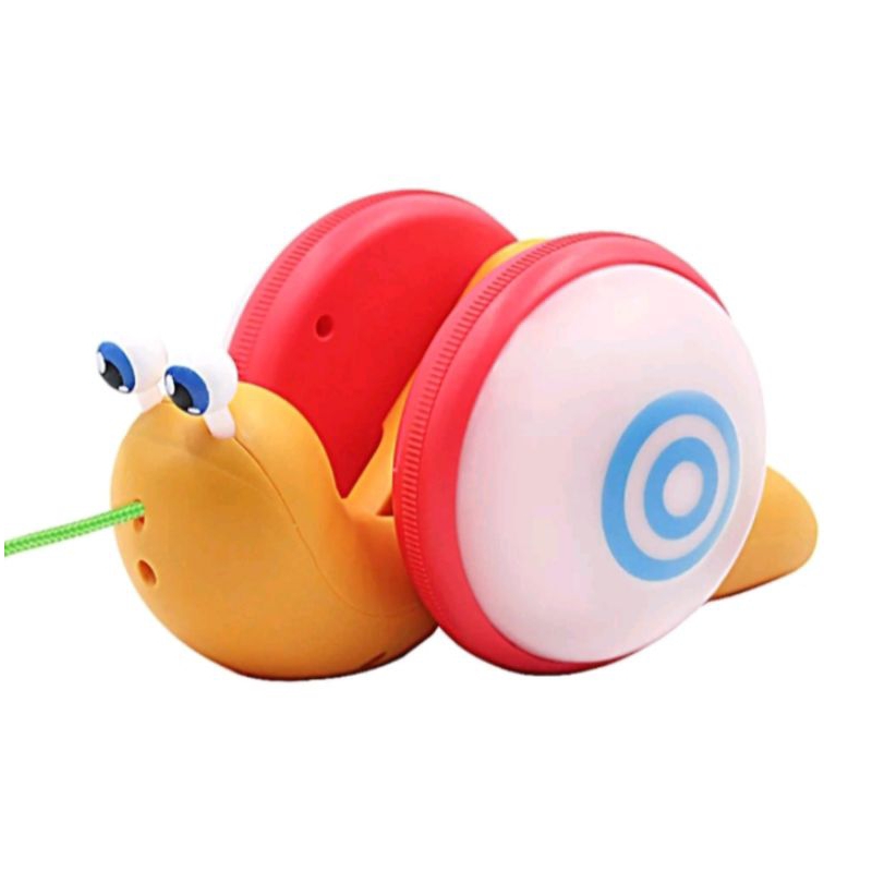 mainan siput goyang tarik non music non led/keong tarik/siput goyang/mainan viral