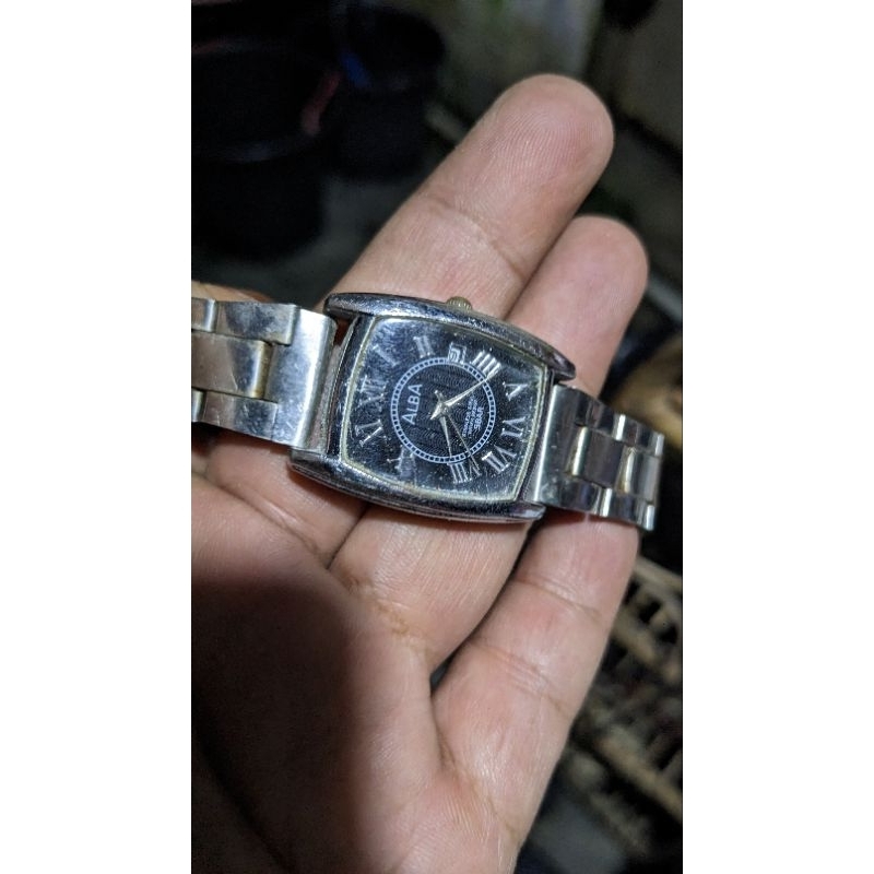 jam tangan Alba kotak arloji Alba kotak bekas