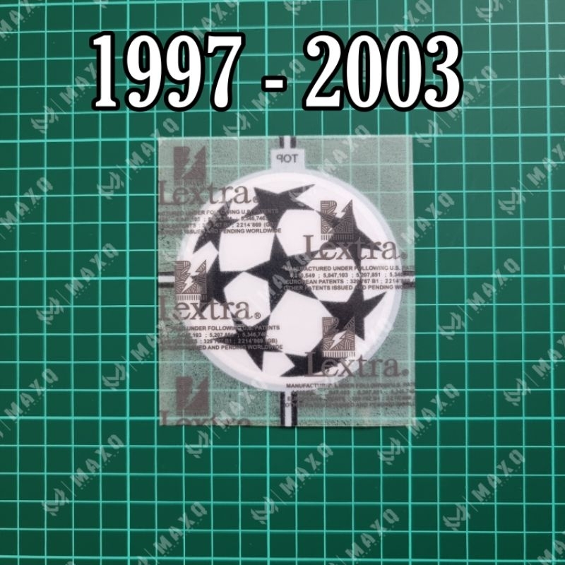 PATCH JERSEY STARBALL UCL ORIGINAL QUALITY