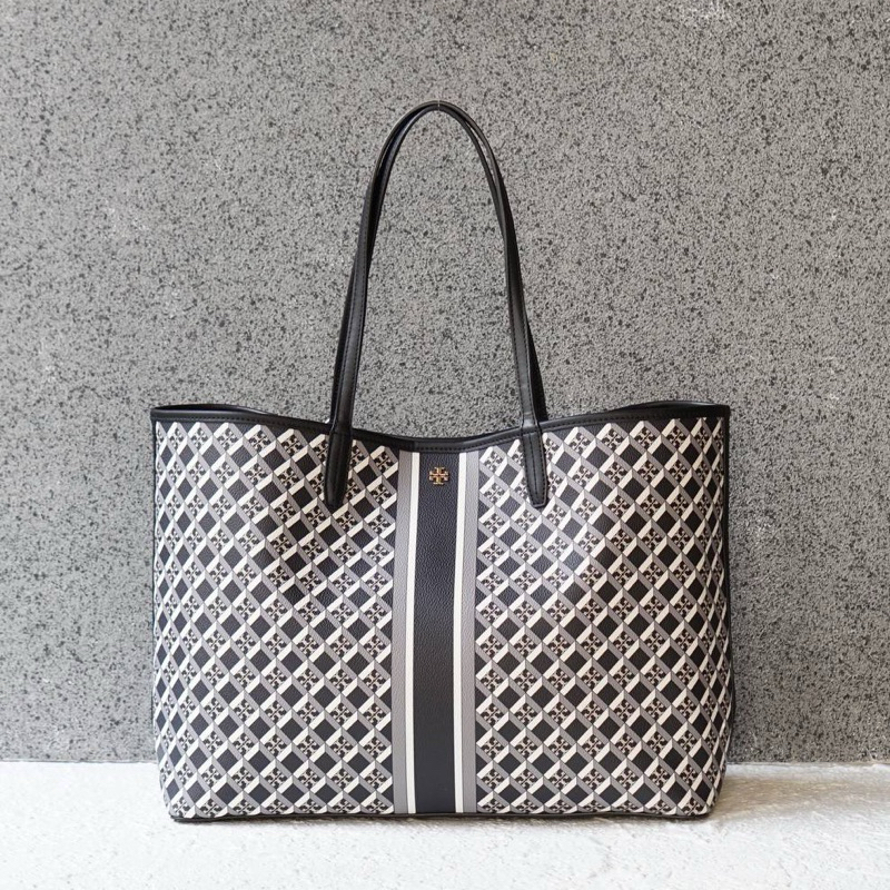 TB geo logo tote 45/36x14x28 CM