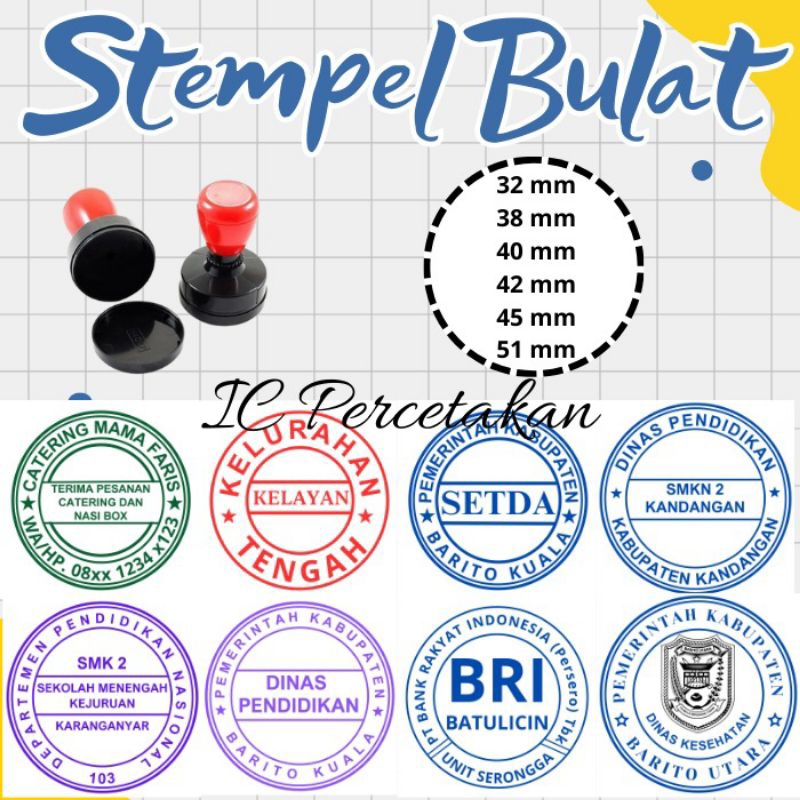 

Stempel Bulat flash otomatis Desain gratis