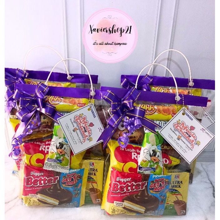 

Terbaru 33 Paket Snack Ulang tahun anak KOMPLIT MURAH FREE CARD Goodie bag ultah