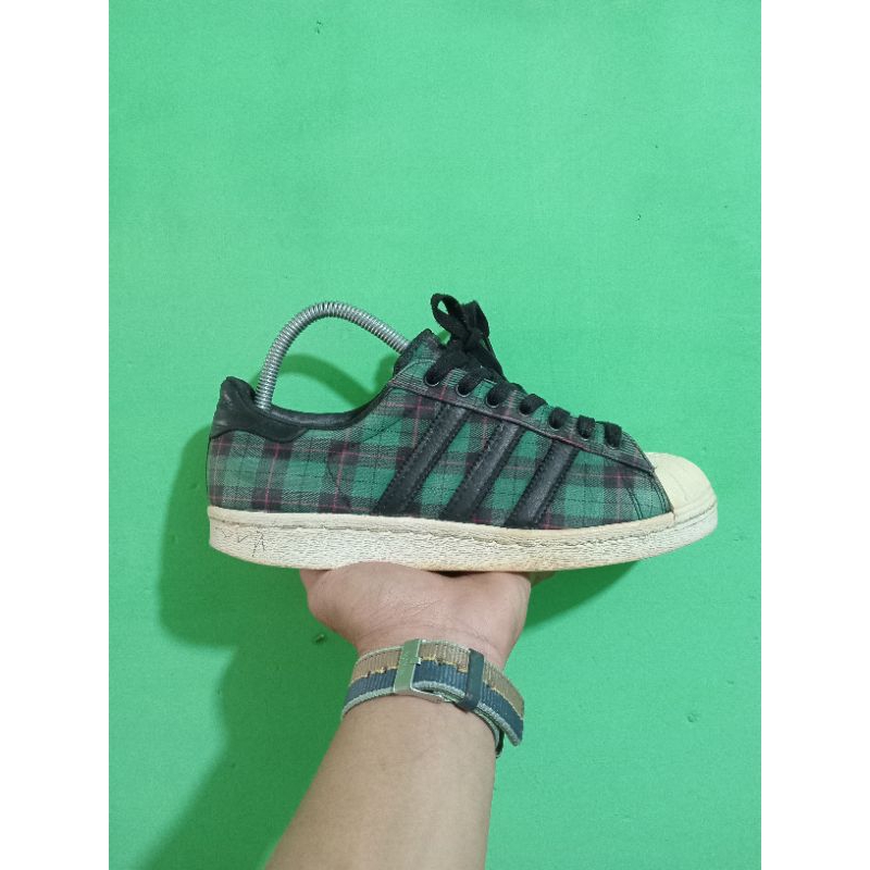 Adidas Superstar Flannel Laid