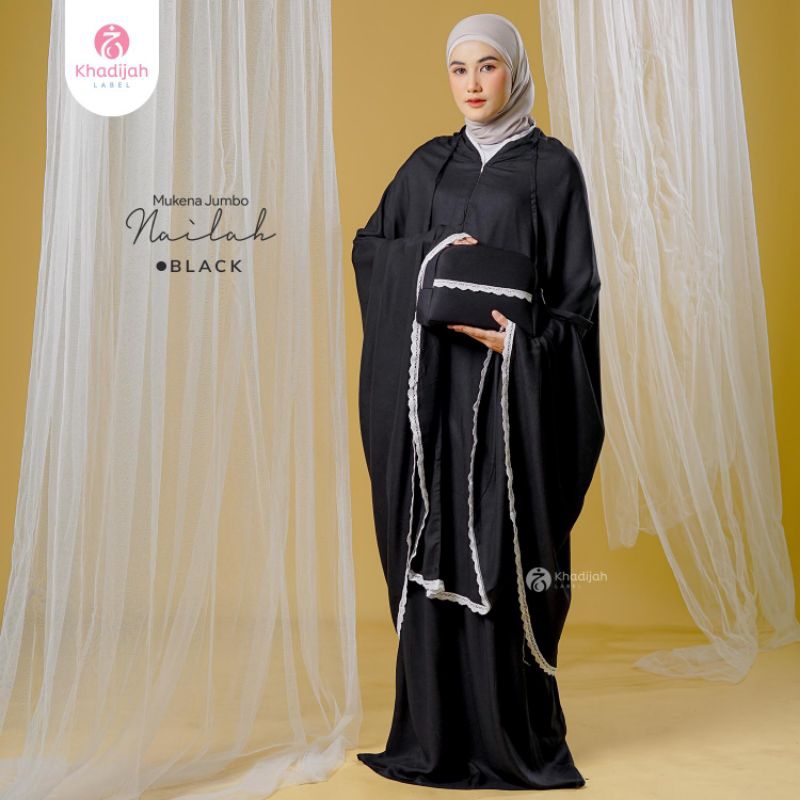 Khadijah Label - Mukena Jumbo Mukena Polos