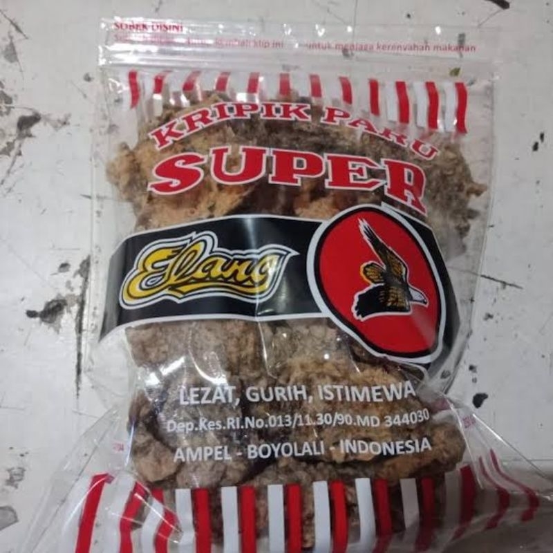 

Keripik Paru Sapi Cap Elang 250gram