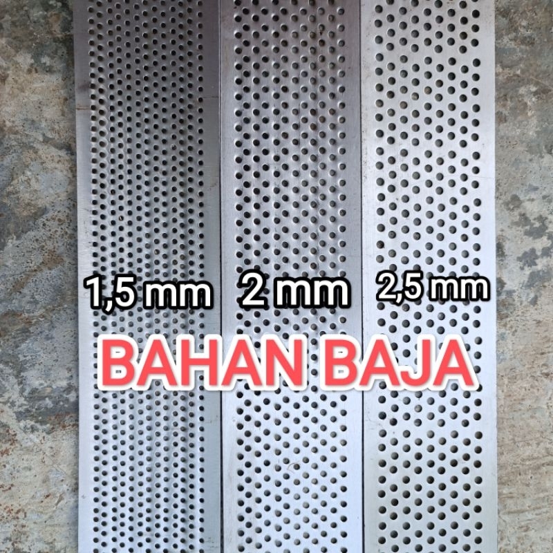 sarangan diskmill ffc23 lubang 1,5mm 2mm 2,5mm disk mill saringan ffc 23