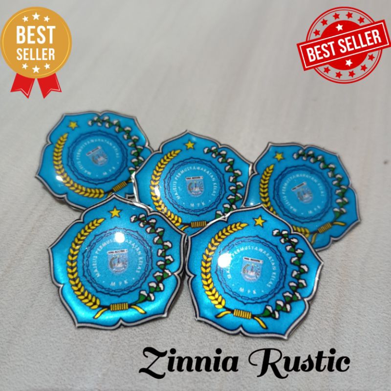 Pin timbul custom pin resin custom logo pin logo custom lembaga instansi