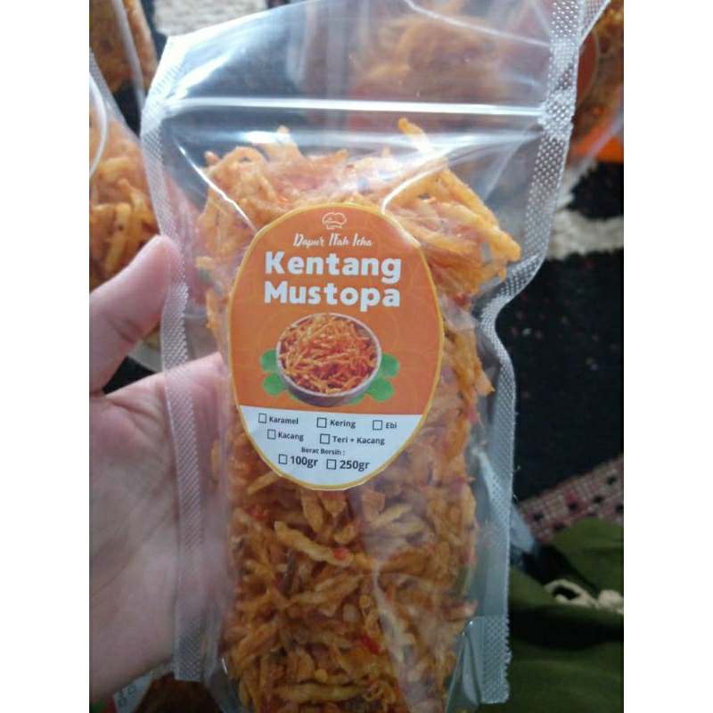 

kentang mustopa kering pedas nikmat 100gr