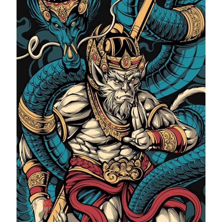 Instan Stewarti Karbialong 68cm full Dot Rim Gondrong