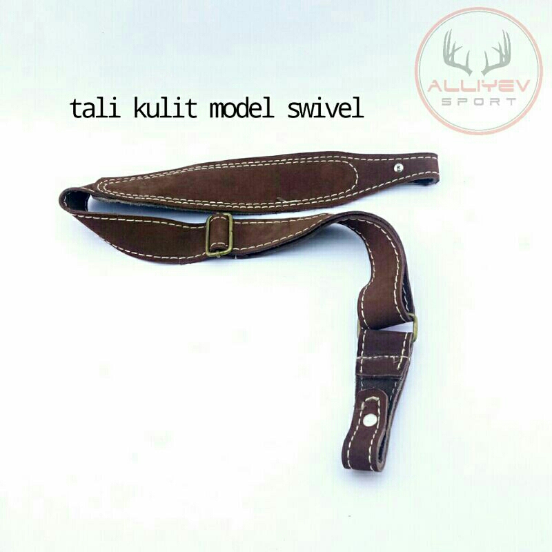 tali sandang model swivel - tali sandang kulit model swivel - tali sandang kulit