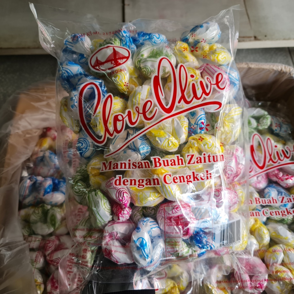 

Manisan Kana Zaitun 1.7 kg / Manisan Buah Kering