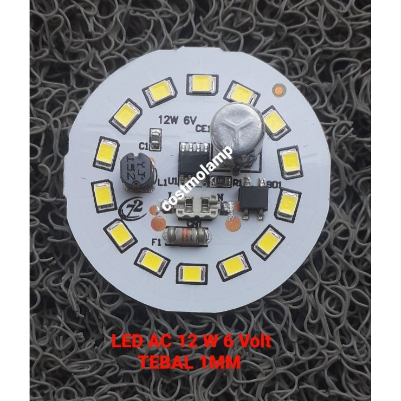 Mesin lampu led 12 watt AC