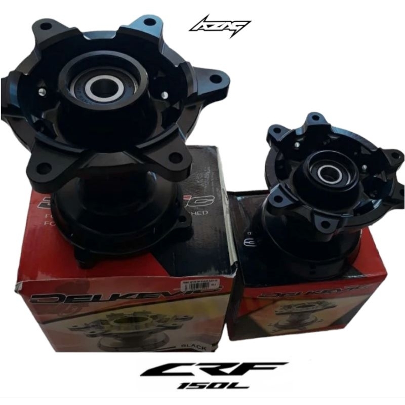 TROMOL DELKEVIC CNC CRF 150 L HOLE 36 DEPAN BELAKANG