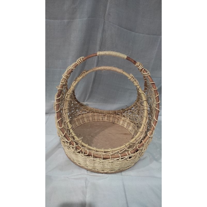 KERANJANG PARCEL MODEL CINCIN KERANJANG ROTAN PARCEL SESERAHAN HANTARAN PARCEL HAMPERS
